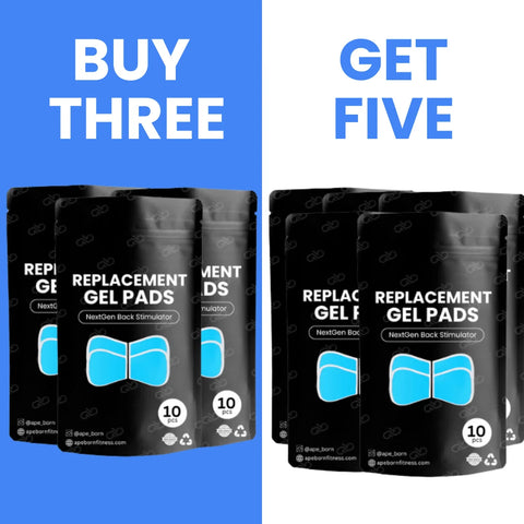 APE BORN Back Stimulator Replacement Gels (10pcs)