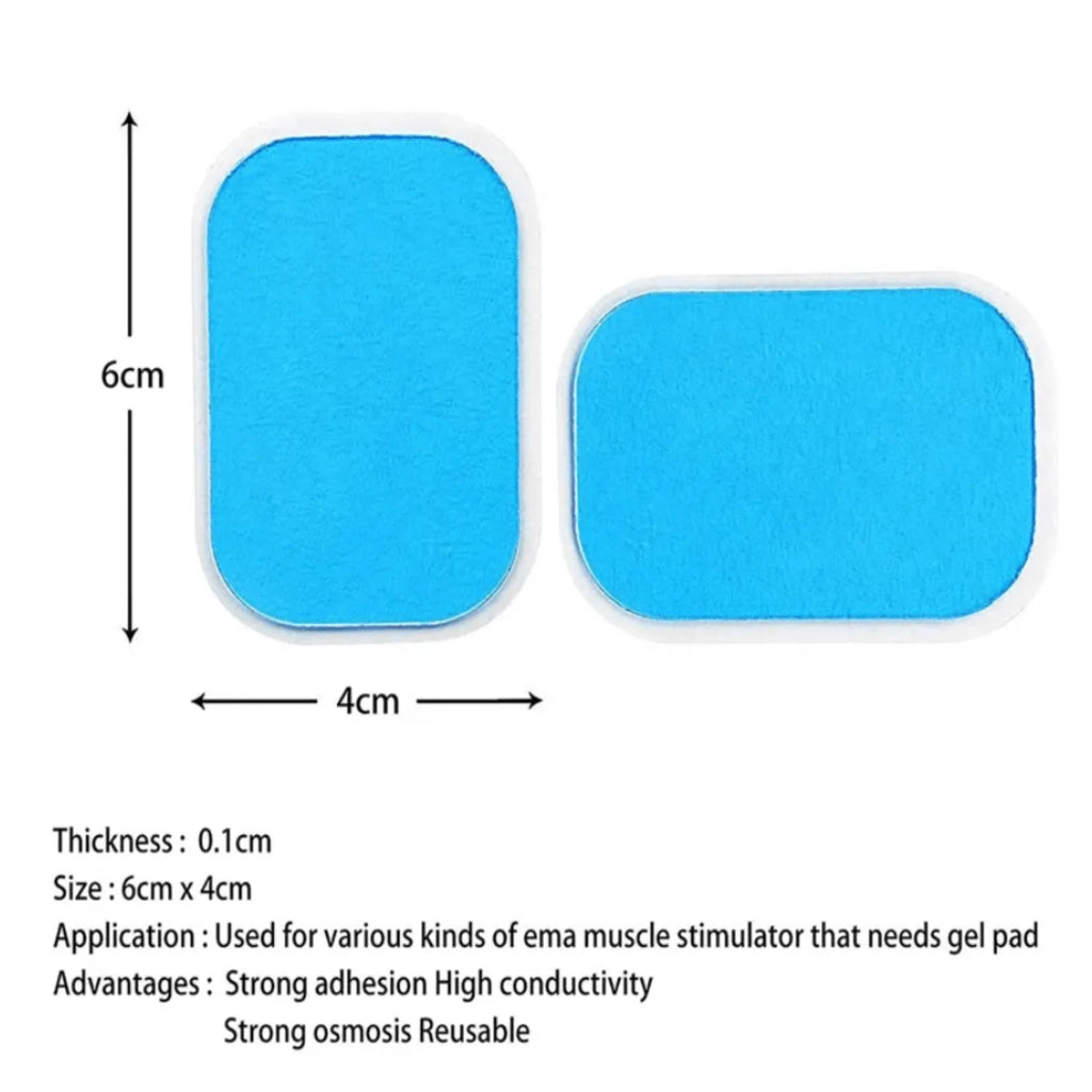 Glute Stimulator Replacement Gels 6pcs (Subscription)