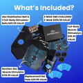 NextGen EMS Muscle Transformation Kit - Build Ab & Muscle Strength While Working
