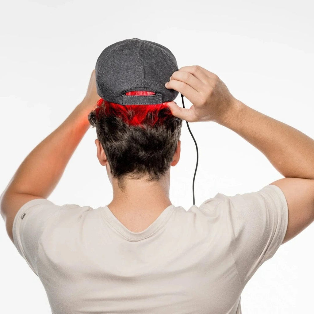 Red Light Therapy Hat -  Built to Regrow Receding Hairlines and Thinning Crowns