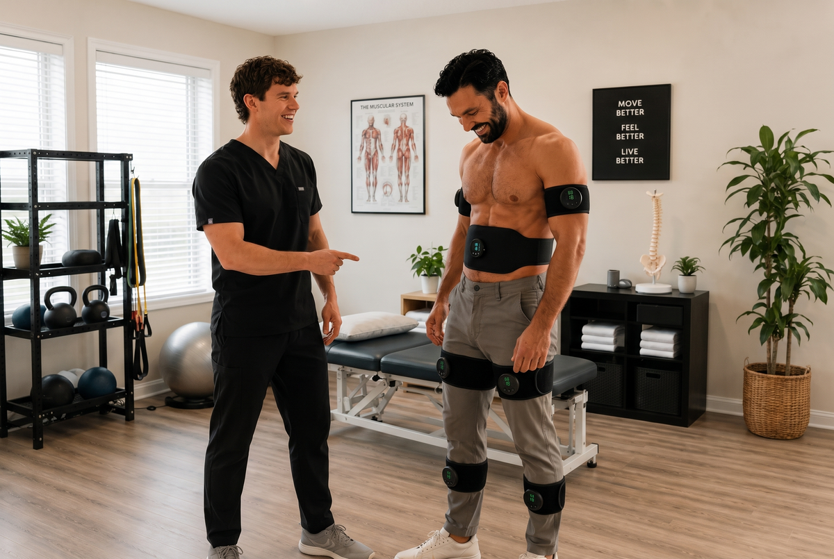 Hero image — the Ultra Stimulator in use